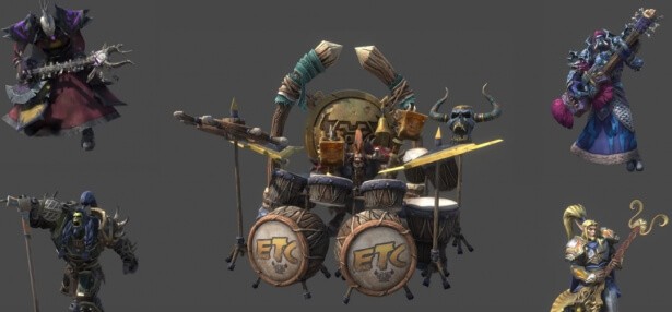 Моделі відомих героїв у Warcraft III: Reforged