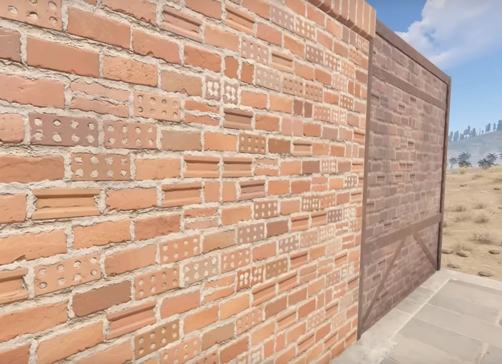 Rust: новый скин постройки "КИРПИЧ"